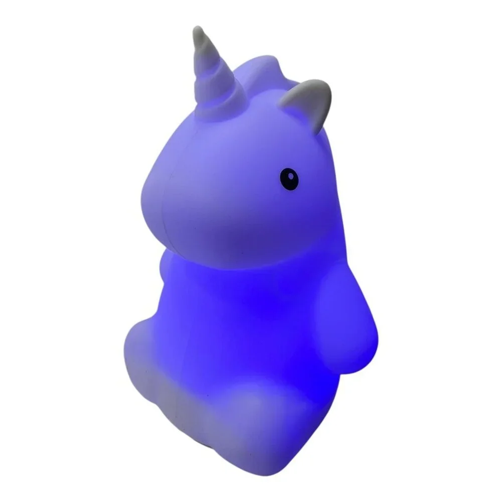 Globe Electric Unicorn Multi-color LED Rechargeable Silicone Night Light Rylie - Picture 16 of 16